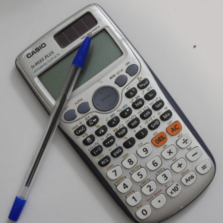 שימוש במחשבון קסיו fx-991ES Plus